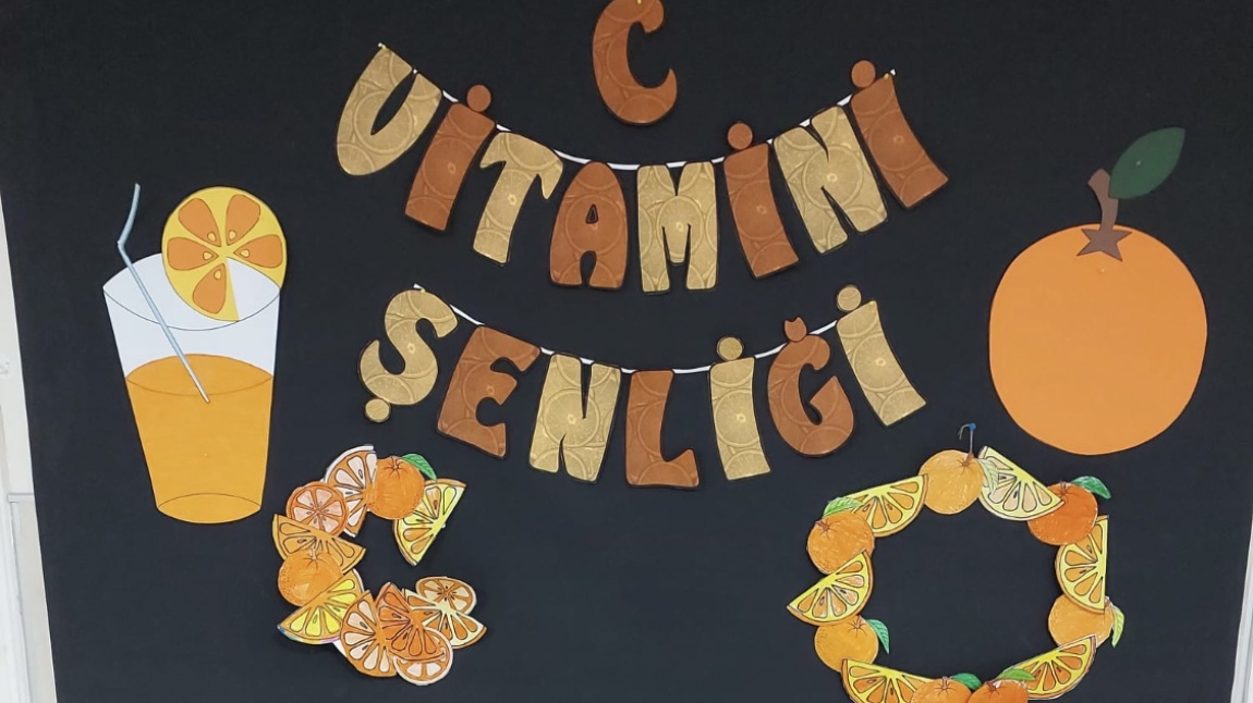 Okulumuzda Çocukların Saglıklı Beslenmesi İçin Aile Katılımı Çerçevesinde C Vitamini Şenlikleri Düzenlenmiştir.