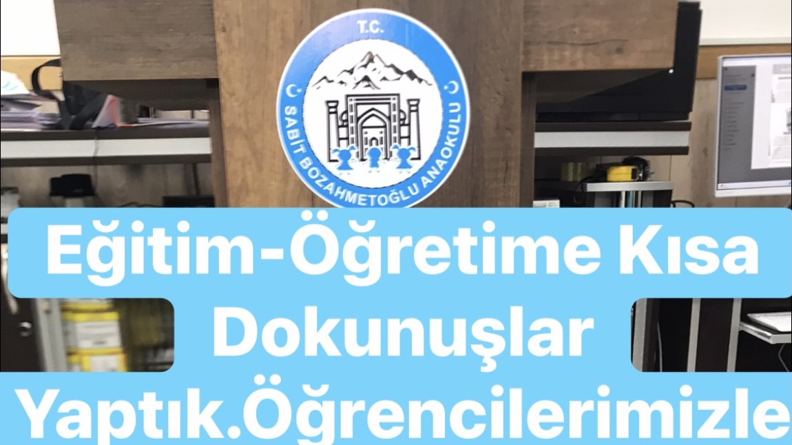 Okulumuz da Toplantı Salonu Tanıtımı Çizgi Film İzleme Ardından Sınıflara Eğitime Planları Kontrolde Kısa Dokunuşlar Yaptık.Eren MARAŞLI Okul Müdürü.